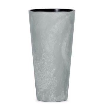 TUBUS SLIM BETON EFFECT CONRETE ΠΛΑΣΤΙΚΟ ΚΑΣΠΩ 30Χ30Χ57ΕΚ
