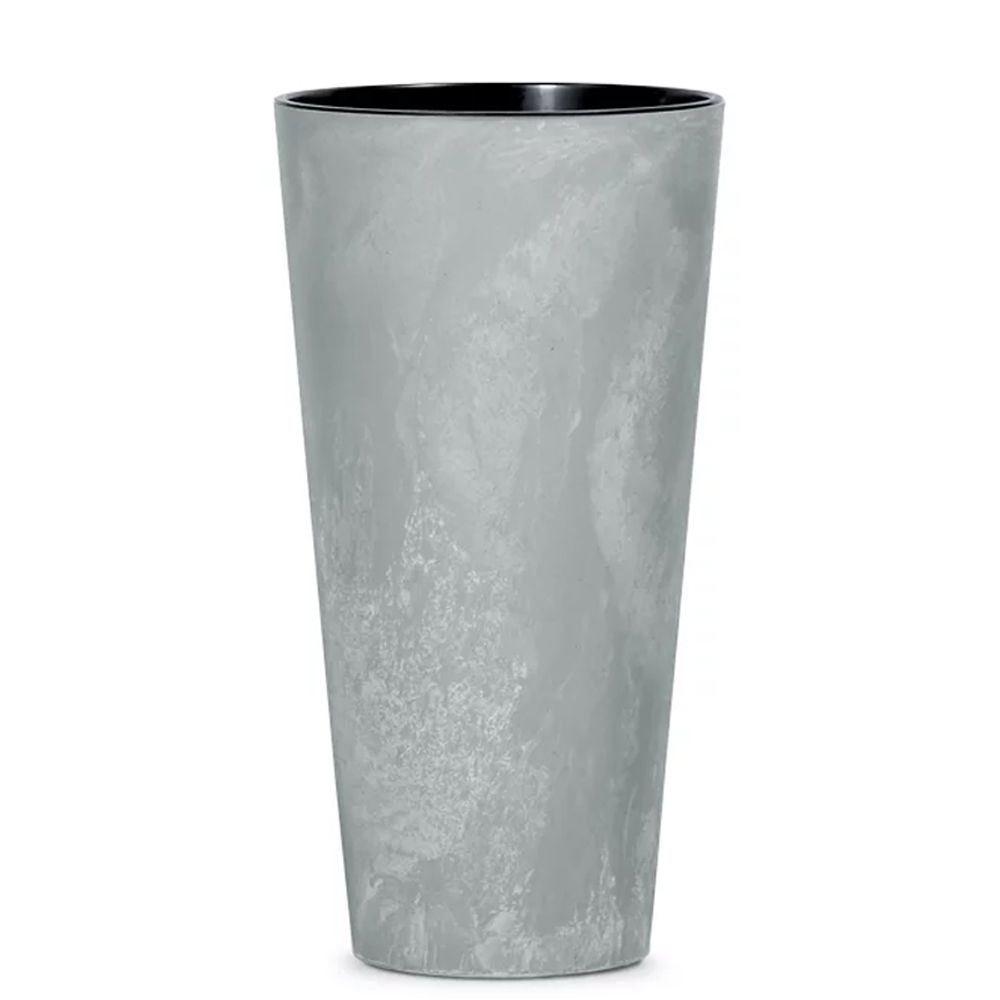 TUBUS SLIM BETON EFFECT CONRETE ΠΛΑΣΤΙΚΟ ΚΑΣΠΩ 30Χ30Χ57ΕΚ