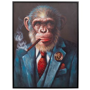 ΠΙΝΑΚΑΣ ΧΕΙΡΟΠΟΙΗΤΟΣ GORILLA ΣΕ ΜΑΥΡΗ ΚΟΡΝΙΖΑ 94Χ123ΕΚ (90Χ120)