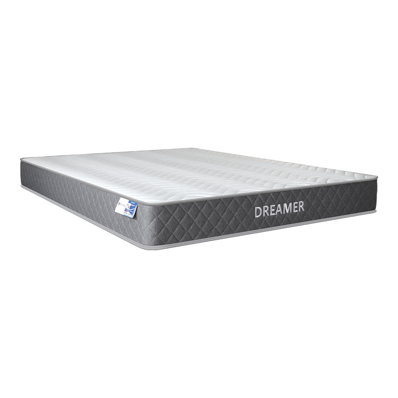 Κρεβάτι με στρώμα Nevil-Dreamer pu λευκό 150x200εκ - Image 3