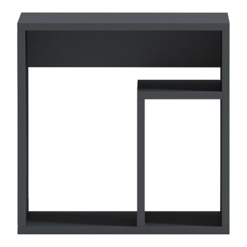 Alternative view of Βοηθητικό τραπέζι Doublo  ανθρακί 40x35x40εκ