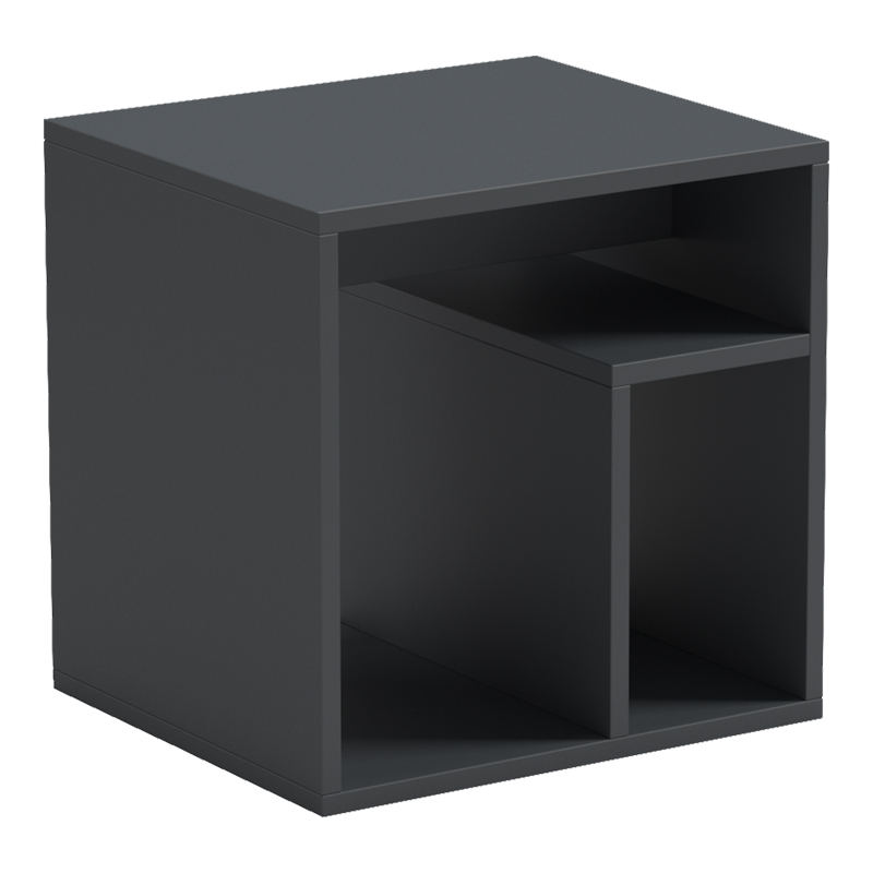 Βοηθητικό τραπέζι Doublo ανθρακί 40x35x40εκ - Image 4