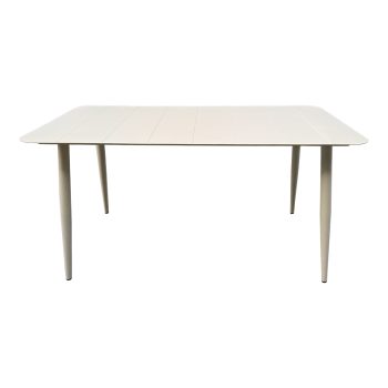 Alternative view of Τραπέζι Vista  σαμπανί αλουμίνιο 150x80x72εκ