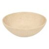 Διακοσμητικό μπωλ Serio pakoworld polyresin μπεζ Φ24.5x7.5εκ 199-000694