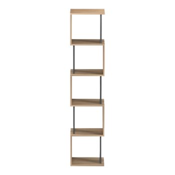 Alternative view of Βιβλιοθήκη Cubik  sonoma- ανθρακί 35x30x161εκ