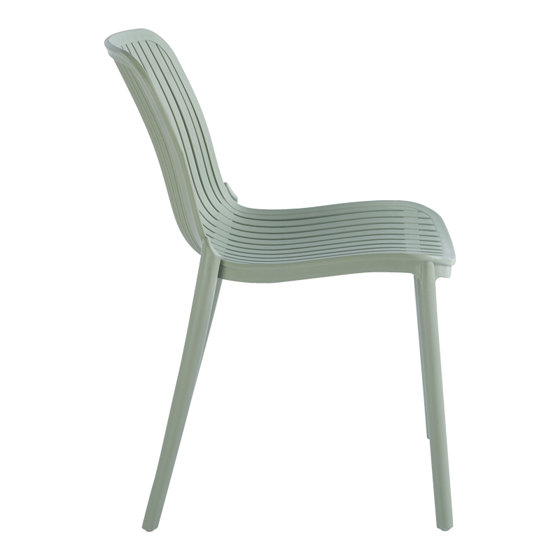 Καρέκλα Teragi στοιβαζόμενη pp με UV protection μέντα 58x43.5x82εκ - Image 3