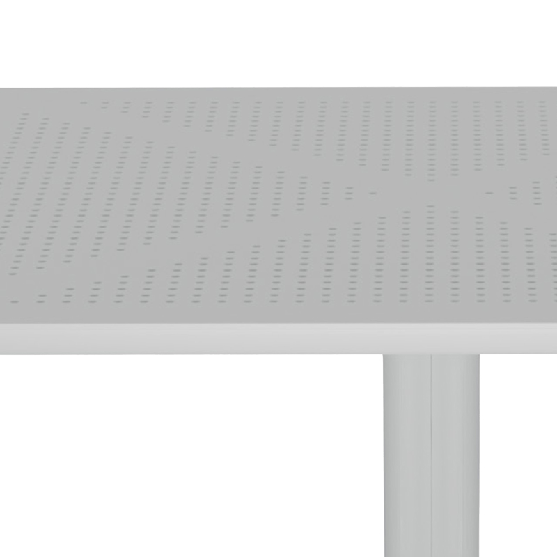 Τραπέζι Groovy pp διατρητο λευκό 60x60x76εκ - Image 2