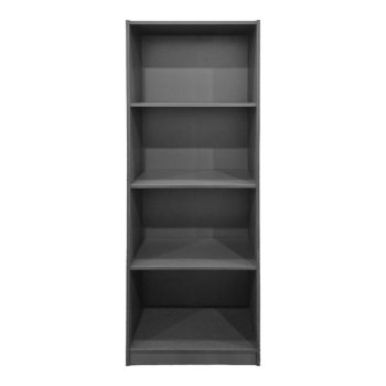 Alternative view of Βιβλιοθήκη Kendy  ανθρακί 60x30x167εκ