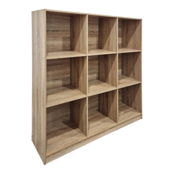 Βιβλιοθήκη Gridea pakoworld sonoma 119.5x30x121εκ 383-000128