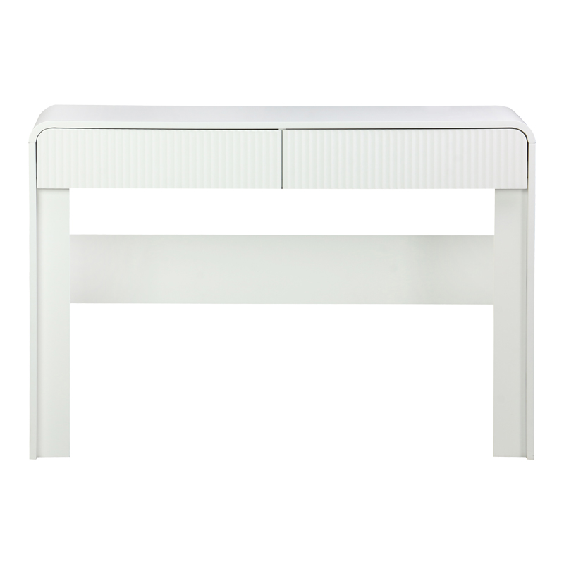 Κονσόλα Zeplen λευκό mdf 110x38x75εκ - Image 4