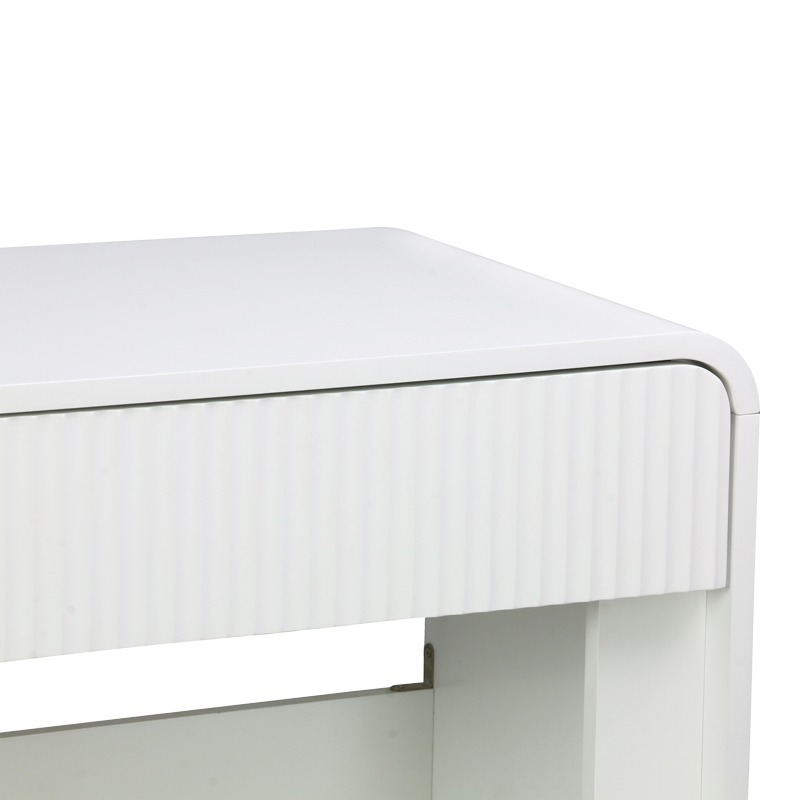 Κονσόλα Zeplen λευκό mdf 110x38x75εκ - Image 5