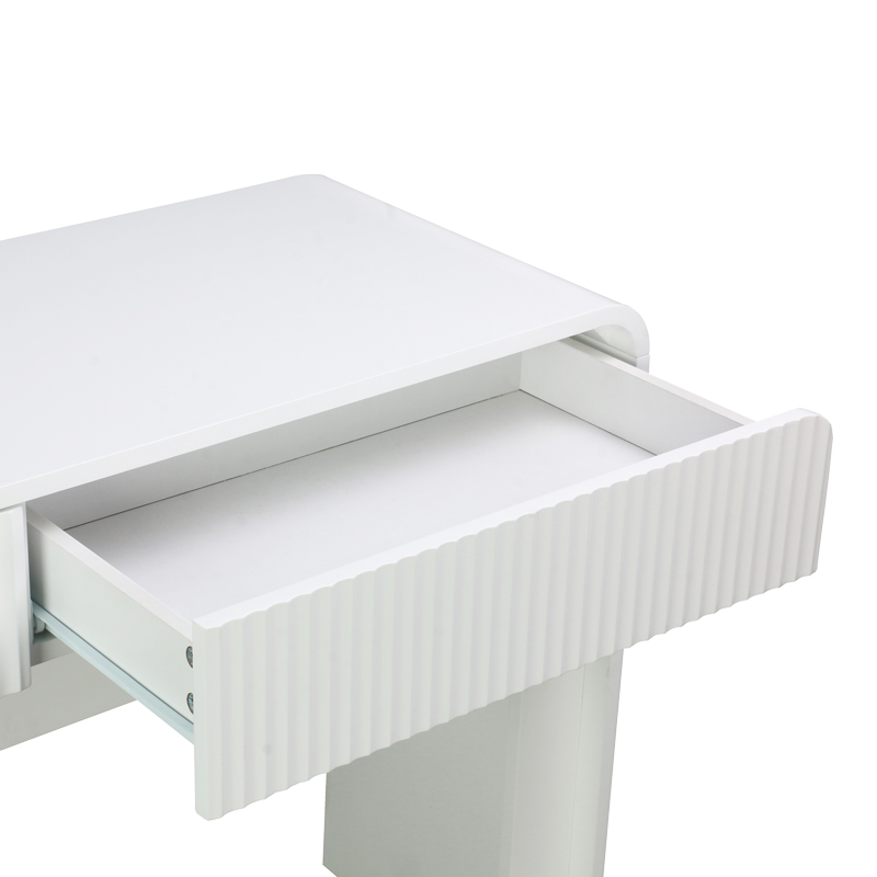 Κονσόλα Zeplen λευκό mdf 110x38x75εκ - Image 6