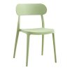 Καρέκλα Amvroan στοιβαζόμενη pakoworld με UV protection pp μέντα 51x49x79.5εκ 262-000055